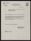 Letter granting citation to Lieutenant Commander Richard E. Warner